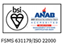 FSMS 631179 / ISO 22000